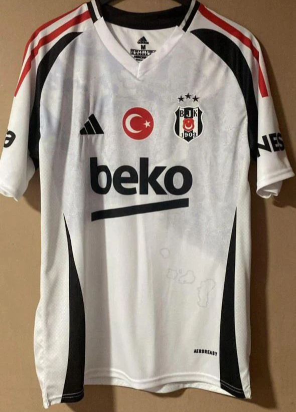 BEŞİKTAŞ 2024-2025 BEYAZ FORMA İSİMSİZ
