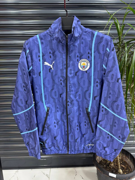 MANCHESTER CİTY MAVİ PARAŞÜT YAĞMURLUK
